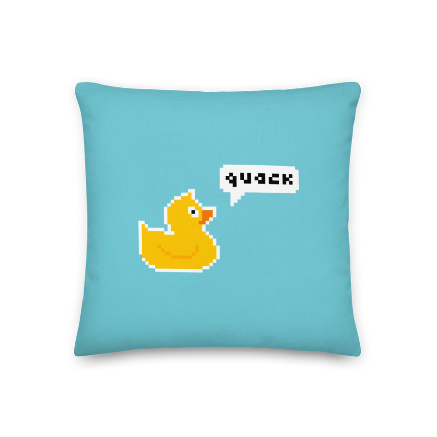 Pixel Duck Pillow