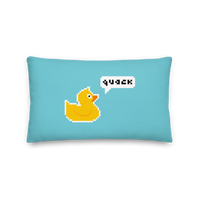 Pixel Duck Pillow