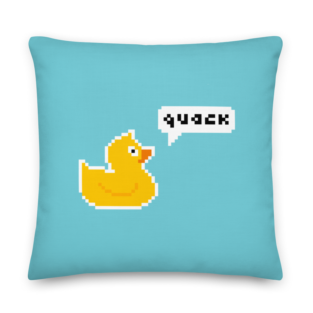 Pixel Duck Pillow