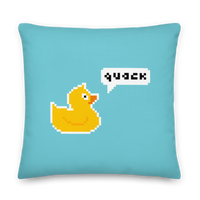 Pixel Duck Pillow